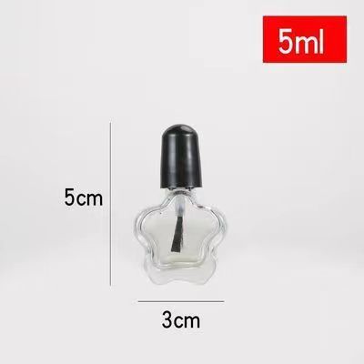 5ml 유리 라운드 매니큐어 병